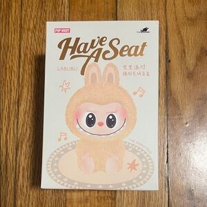 Labubu have a seat sealed box